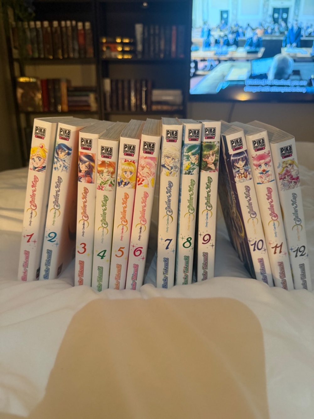 Pika Graphic Novel Set - Sailor Moon Manga Volumes 1-12 - White Spines